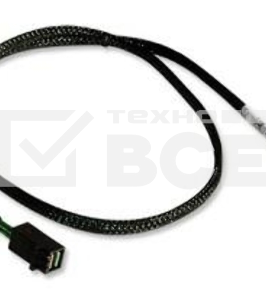 Кабель LSI CBL-SFF8643-10M (LSI00405) длина 100см,наконечники: SFF8643(контроллер)-SFF8643(корзина)