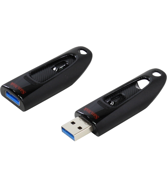 Флешка USBSanDisk 128Gb CZ48 Ultra SDCZ48-128G-U46 USB 3.0, черный USB Drive