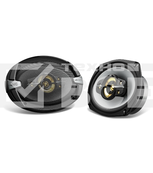 Колонки автомобильные JVC CS-DR695HP 4Ом 15x23см (6x9дюйм) (ком.:2кол.) коаксиальные пятиполосные