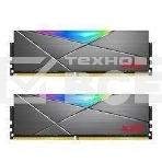 Оперативная память XPG Spectrix D50 RGB, 16GB (2x8GB), DDR4, 3600MHz, CL18, с радиаторами, серый, RGB, фото4
