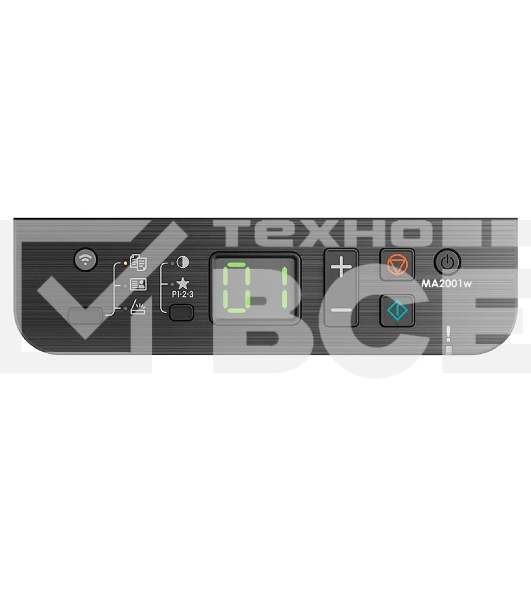 МФУ лазерный Kyocera MA2001W (1102YW3NL0), (ч/б, А4, 20 стр/мин, 600 x 600 dpi, USB, 64Мб, GDI, USB, Wi-Fi)