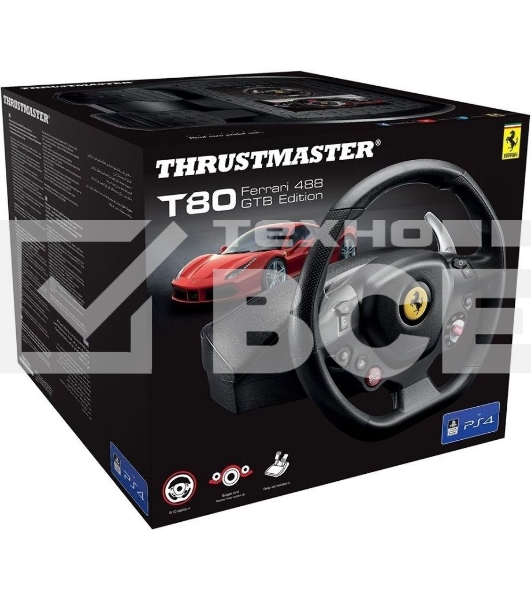 Руль ThrustMaster T80 Ferrari 488 GTB Edition (4160672)
