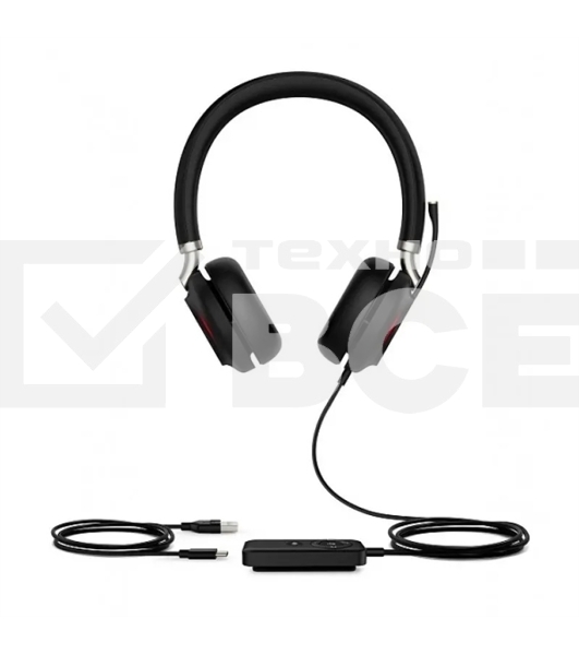Гарнитура USB/Bluetooth Yealink UH38 Dual UC-BAT черный