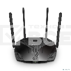 Двухдиапазонный роутер MERCUSYS AX3000 Wi-Fi 6, до 574 Мбит/с на 2,4 ГГц + до 2402 Мбит/с на 5 ГГц,4 фиксированные внешние антенны, 3 гигабитных порта LAN, 1 гигабитный порт WAN, фото4