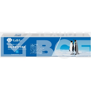 Картридж струйный G&G GG-F6T77AE 913A голубой (55 мл) для HP PW 352dw/377dw/Pro 477dw/452dw