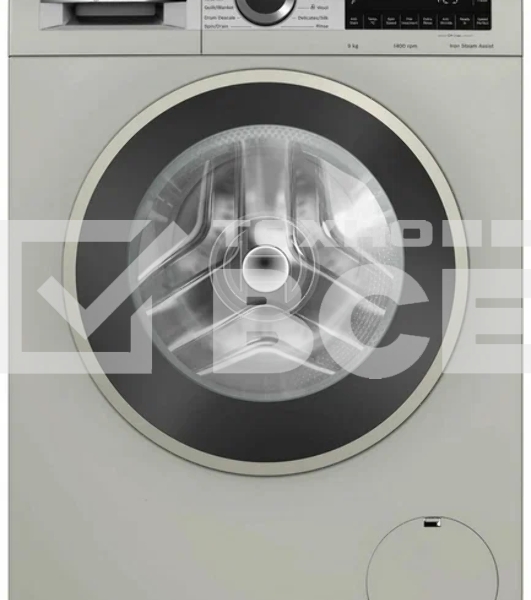 Стиральная машина Bosch Serie 4 WGA2440XME серебристый, загрузка фронтальная 9 кг, 1400 об/мин., класс: А+++
