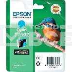 Картридж струйный Epson C13T15924010 голубой (850 стр) для Epson St Ph R2000, фото2