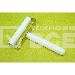 Валик резиновый для приклейки окопленки 8см белый