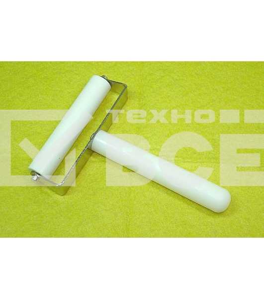 Валик резиновый для приклейки окопленки 8см белый