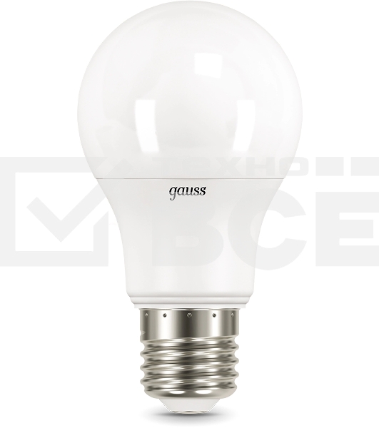 Лампа светодиодная Gauss 102502210-M 10Вт цок.:E27 груша 220B св.свеч.бел.нейт. A60 (упак.:10шт)