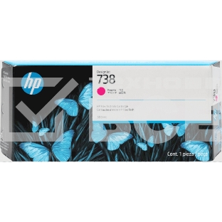 Картридж струйный HP 738 300-ml Magenta DesignJet Ink Cartridge