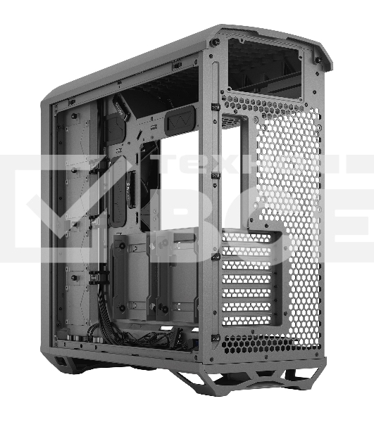 Компьютерный корпус Fractal Design Torrent Gray TG Light Tint / E-ATX, TG, 2x3.5, 4x2.5, 7xPCI, 1xUSB-C, 2xUSB3.0 / 2x180mm, 3x140mm fans inc. / FD-C-TOR1A-02