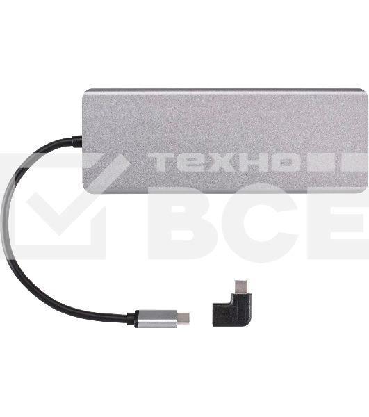 Usb концентратор TypeC -->(2HDMI+DP)4K*60Hz+3USB3.0+TC+USB2.0+RJ45+SD+TF+PD+audio+TCадаптер