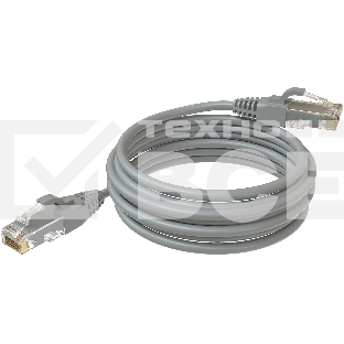 Патч-корд Sysmatrix PC 4545.5EU26.5LSZHGY U/UTP RJ-45 вил.-вилка RJ-45 кат.5E 5м серый LSZH