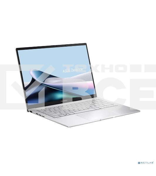Ноутбук ASUS Zenbook 14 UX3405CA-QL573 Intel Core Ultra 5 225H 1.7 GHz Intel LPDDR5X 16Gb 1Tb PCIE G4 SSD Intel Arc Graphics 14' OLED WUXGA BEND GLARE TOUCH(OGM),400NITS(HDR), Without OS 0.99 kg Foggy Silver