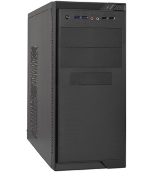 Компьютерный корпус Minitower ExeGate MA-372UX-UNS400 (mATX, БП UNS400 с вент. 12см, 2хUSB+2хUSB3.0, аудио, черный)