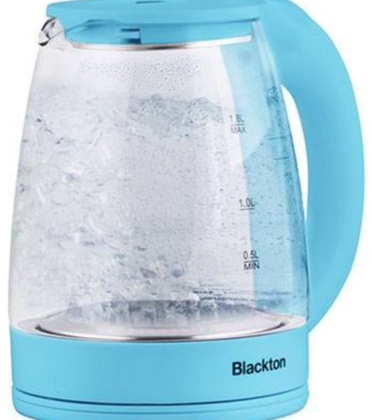 Чайник электрический Blackton Bt KT1800G Black. Мощность: 1500 Вт, Максимальный объем: 1.8 л