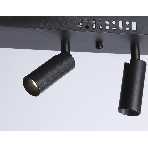 Светильник Ambrella light FL5278/3+2 BK черный 59W 3000K/4200K/6400K+4200K 800*20*1200 (ПДУ ИК), фото5