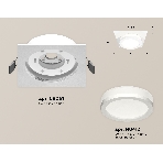 Комплект встраиваемого светильника Ambrella light XC8061017 SWH/FR белый песок/белый матовый GX53 (C8061, N8412), фото2