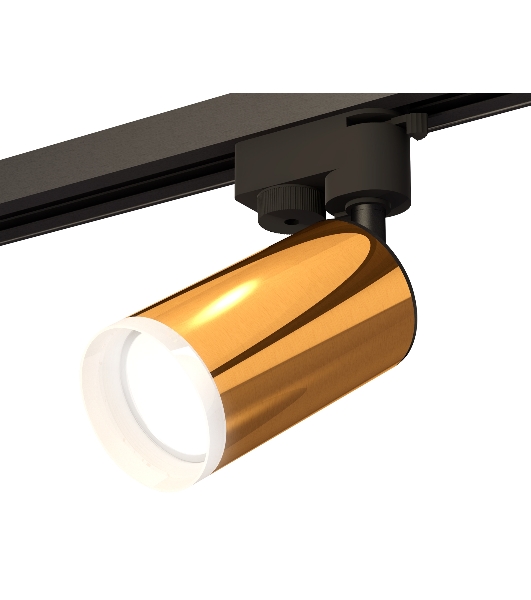 Светильник Ambrella light XT6327012 PYG/SBK/FR золото желтое полированное/черный песок/белый матовый MR16 GU5.3