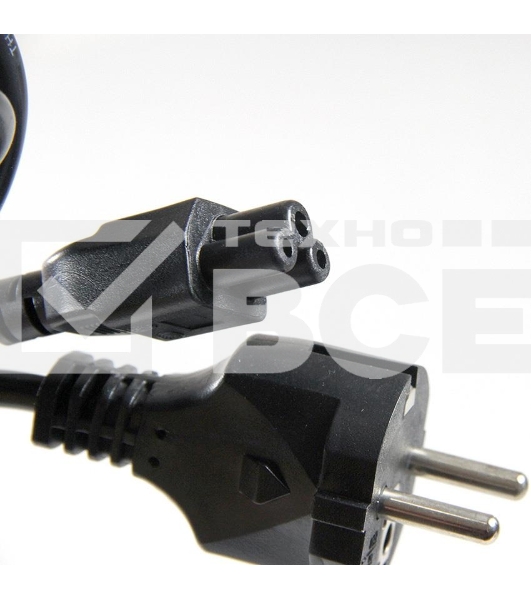 Кабель питания для ноутбуков 3m, 3-pin, с заземлением, 220V (Европейский стандарт) Telecom