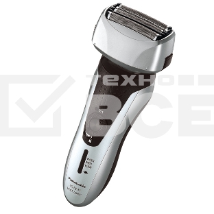 Электробритва Panasonic ES-RF31-S520 сух./влаж. брит, сам. под стр. воды, аккум., триммер, стой. для зарад., 3 ступ. инд. зар. 4 дугооб. сеток