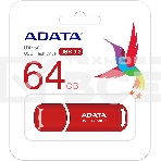 Флеш диск 64GB ADATA UV150, USB 3.0, Красный, фото4