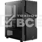 Корпус Aerocool  / Formula Menace Saturn FRGB-G-BK-v1 черный без БП ATX 4x120mm 2xUSB2.0 1xUSB3.0 audio bott PSU, фото8