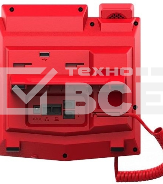 Телефон IP Fanvil X5U-R красный