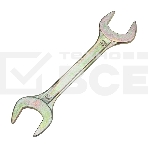 Ключ гаечный рожковый Rexant 30х32 мм, желтый цинк, фото 1