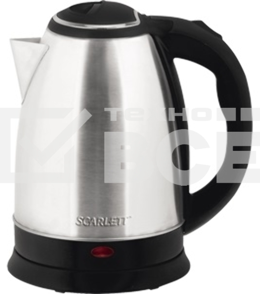 Чайник электрический Scarlett SC-EK21S26 1.8л. 1800Вт серебристый (корпус: нержавеющая сталь)