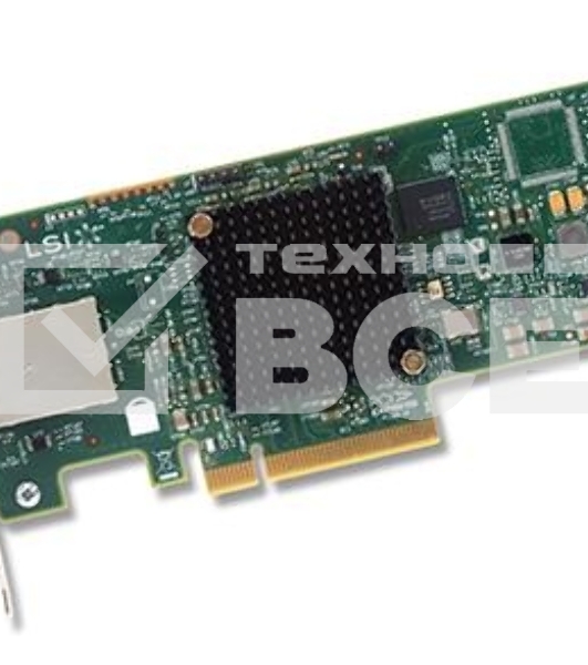 Контроллер LSI SAS9300-8E (PCI-E 3.0 x8, LP, EXTERNAL) SGL SAS12G, 8port (2*extSFF8644), Каб.отдельно