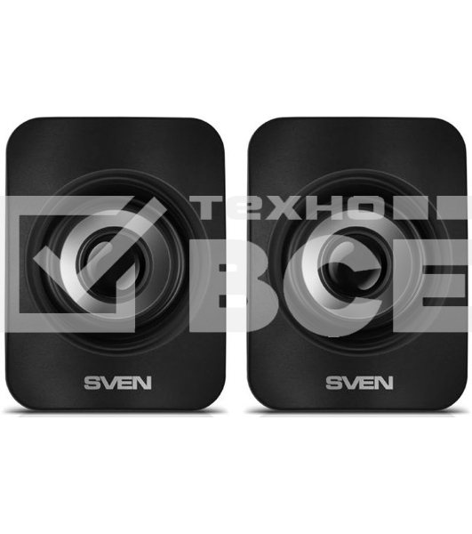 Акустическая система SVEN 130, черный (6 Вт, питание USB)