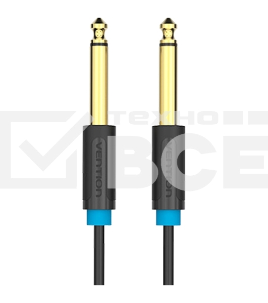 Кабель Vention аудио Jack 6,35 mm M/6.35 M - 1.5 м BAABG