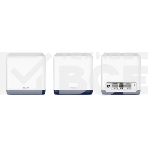 Система Mercusys MESH AC1900 Whole Home Mesh Wi-Fi System, 3× Internal Antennas, 3×GB ports (WAN/LAN) (3-pack), фото5