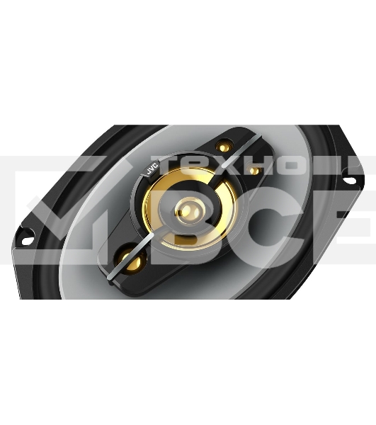 Колонки автомобильные JVC CS-DR695HP 4Ом 15x23см (6x9дюйм) (ком.:2кол.) коаксиальные пятиполосные