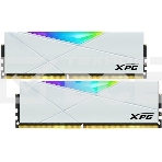 Оперативная память XPG Spectrix D50 RGB, 16GB (2x8GB), DDR4, 3600MHz, CL18, DIMM, с радиаторами, белый, RGB, фото2
