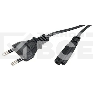 Кабель Buro IEC C7 (2-pin) Евровилка 3м (BU-PCAB-3-2PIN)