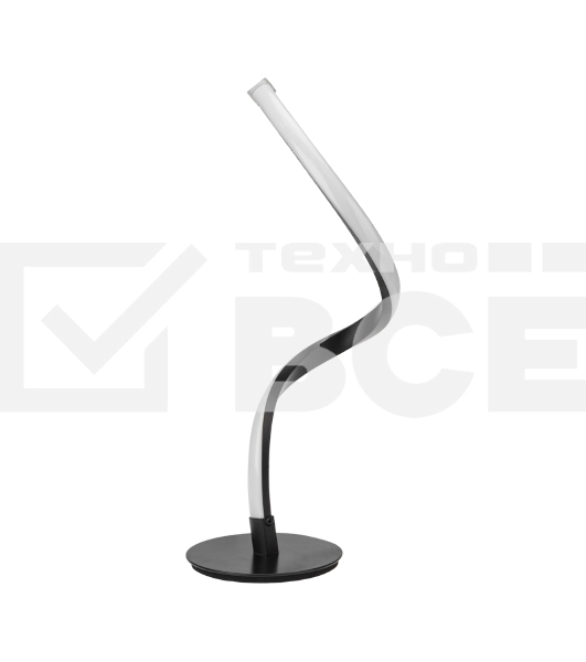 Светильник декоративный Rexant Spiral Duo, LED, 2Вт, 3000К, 5В, черный