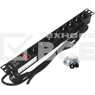 Блок распределения питания NTSS NTSS-PDU-DA2032 гор.размещ. 8x базовые 16A Schuko 1.8м