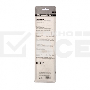 Паяльник Matrix, пластиковая рукоятка,медный наконечник с долговечным защитным покрытием, 30W