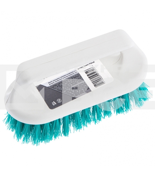 Щетка универсальная, 140x60 мм, бирюзовая щетина, Home Palisad