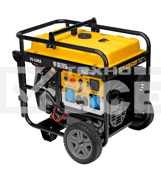 Электрогенератор бензиновый Denzel PS-120EA, 12 кВт, 110 дБ, 276 кг