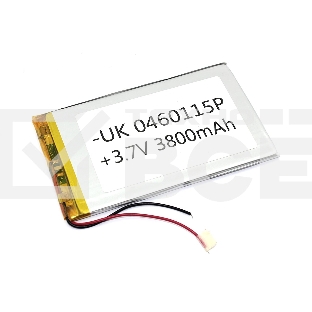 Аккумулятор Li-Pol (батарея) 4*60*115мм 2pin 3.7V/3800mAh