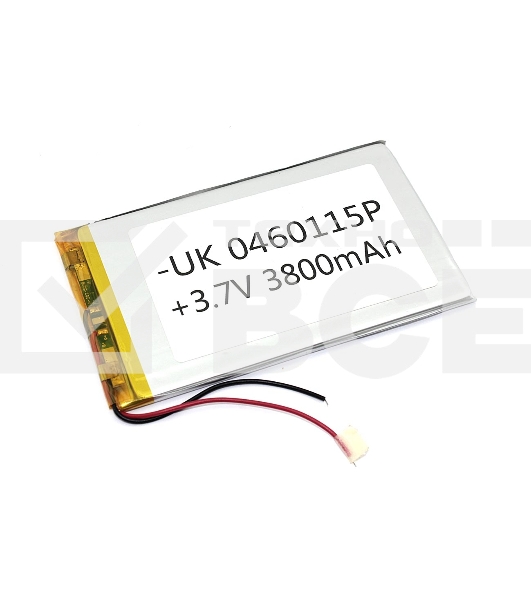 Аккумулятор Li-Pol (батарея) 4*60*115мм 2pin 3.7V/3800mAh