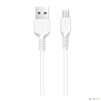Кабель USB Micro/ HOCO HC-61175 X13/ 1m/ 2A/ White, фото 1
