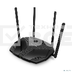 Двухдиапазонный роутер MERCUSYS AX3000 Wi-Fi 6, до 574 Мбит/с на 2,4 ГГц + до 2402 Мбит/с на 5 ГГц,4 фиксированные внешние антенны, 3 гигабитных порта LAN, 1 гигабитный порт WAN, фото3