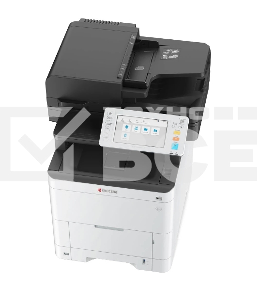 МФУ лазерный Kyocera ECOSYS MA4000cifx (replaces M6635cidn) (1102Z53NL0), A4, цветной, печ. 40 стр/мин., скан. до 60 стр/мин (ч/б) 50 стр/мин (цвет.), 1200 x 1200 dpi (печать) 600 x 600 dpi (скан.), Ethernet, USB