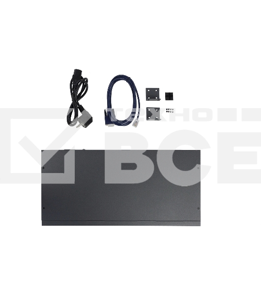 Коммутатор ORIGO Managed L3 Switch 24x1000Base-T PoE, 4x10GBase-X SFP+, PoE Budget 370W, RJ45 Console, 19