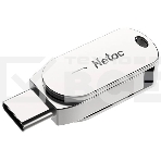 Флеш диск Netac U785 16Gb <NT03U785C-016G-30PN>, USB3.0+TypeC, металлическая, фото8